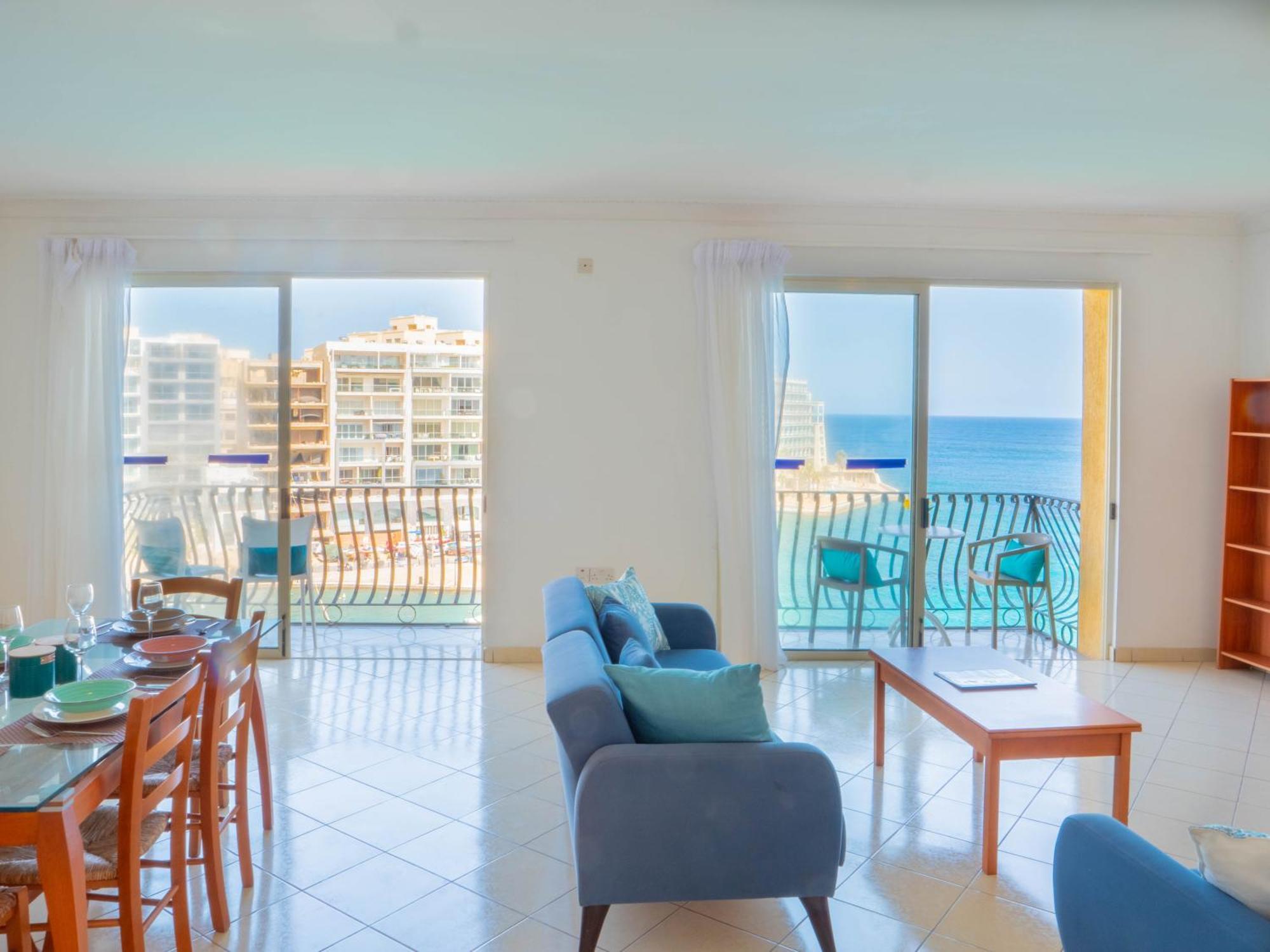 Morina Court - Seaview Apartments And Penthouse In St Julians By Shortletsmalta Saint Julian's Exterior photo