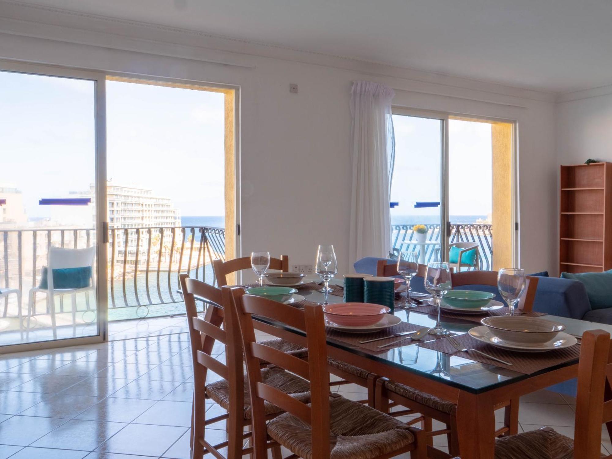Morina Court - Seaview Apartments And Penthouse In St Julians By Shortletsmalta Saint Julian's Exterior photo